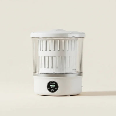 Ultra-Compact 3L Mini Washing Machine with Built-In Dryer