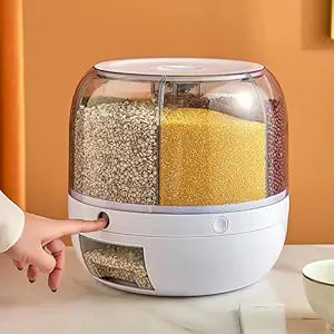 6-Grid Rotating Grains Dispencer