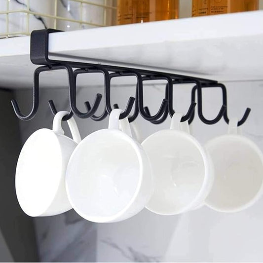 1 Pcs Double-Row 12 Hooks for Kitchen Storage
