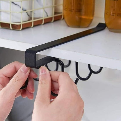 1 Pcs Double-Row 12 Hooks for Kitchen Storage