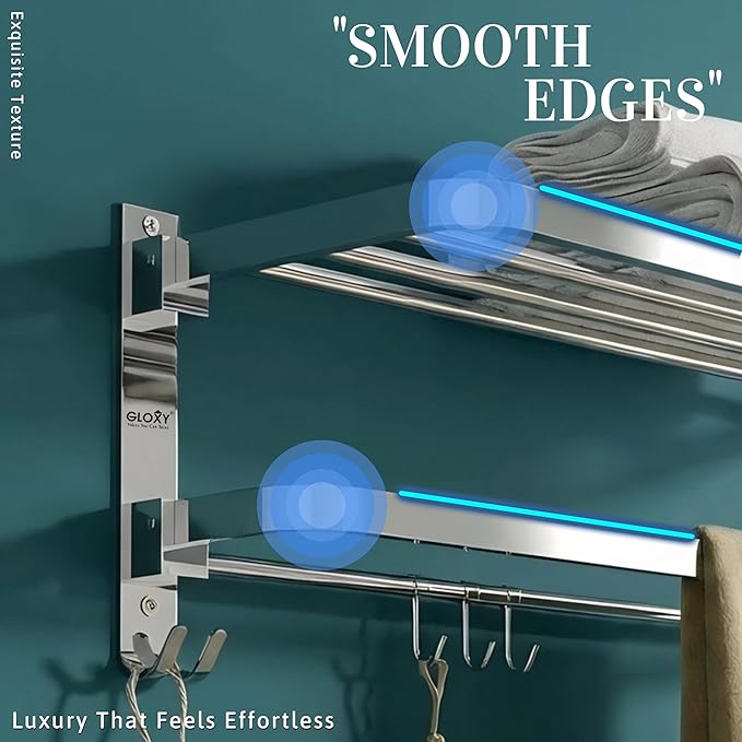 Gloxy Premium Towel Rack