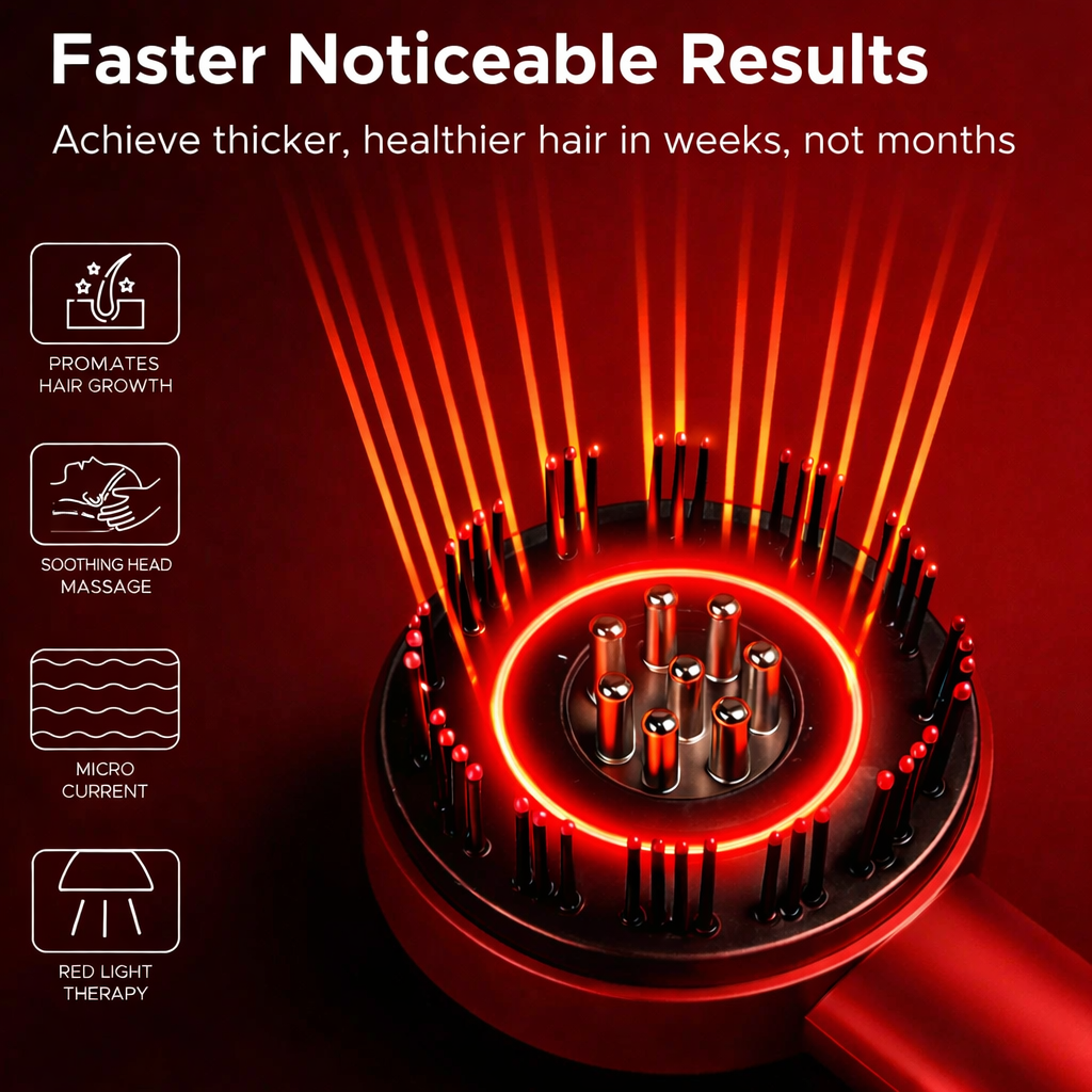 Premium Electric Scalp Massage Comb