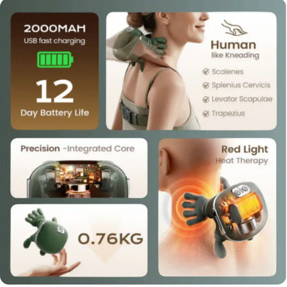 Neck and Shoulder Massager for Pain Relief🔥