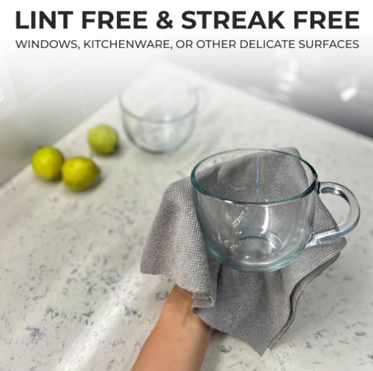 Reusable Microfiber Kitchen Towel Roll (20 Sheets)
