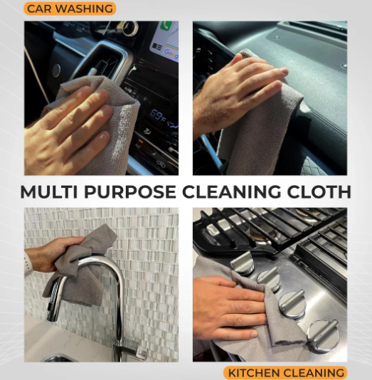 Reusable Microfiber Kitchen Towel Roll (20 Sheets)